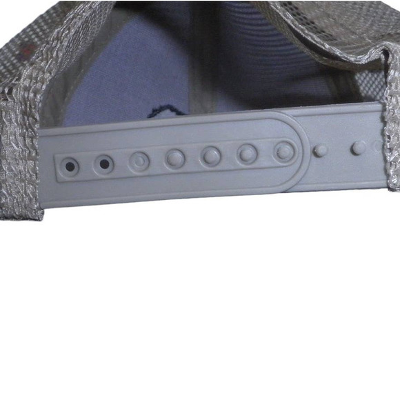 U.S.A. Flag / Eagle Hat, Beige Mesh, Embroidery Front, Printed Bill, Snapback - Picture 3 of 4